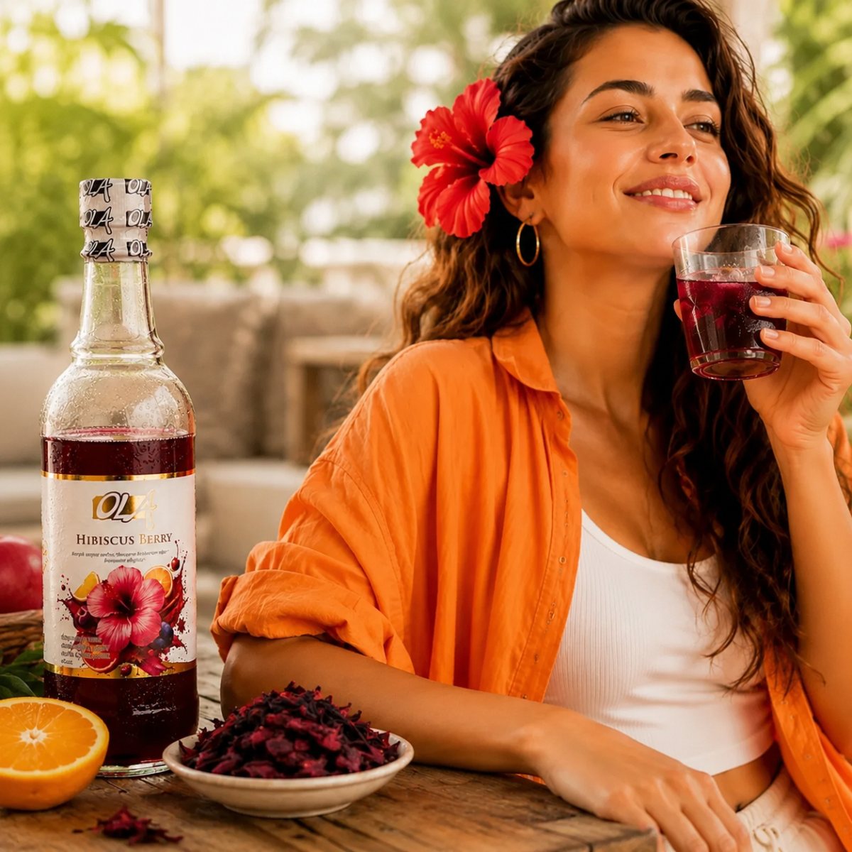 Hibiskus şerbetini modern sofralarda sunmanın yolları
